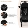 KINDERKRAFT SELECT Yoxi 2v1 Pure Black kombinált babakocsi
