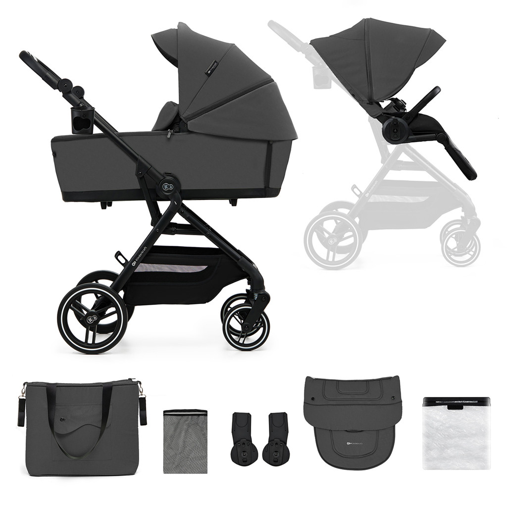 KINDERKRAFT SELECT Yoxi 2v1 babakocsi Moonlight Grey