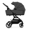 KINDERKRAFT SELECT Yoxi 2v1 kombinált babakocsi Moonlight Grey