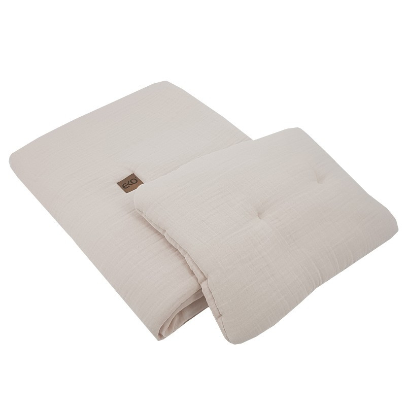 EKO Ágynemű szett 2 részes muszlin Beige