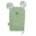 EKO Pamut frottír zsebkendő Bear Olive green 20x15 cm