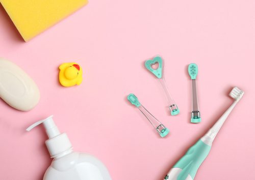 NENO Gyermek elektromos fogkefe Denti - zöld 3m+