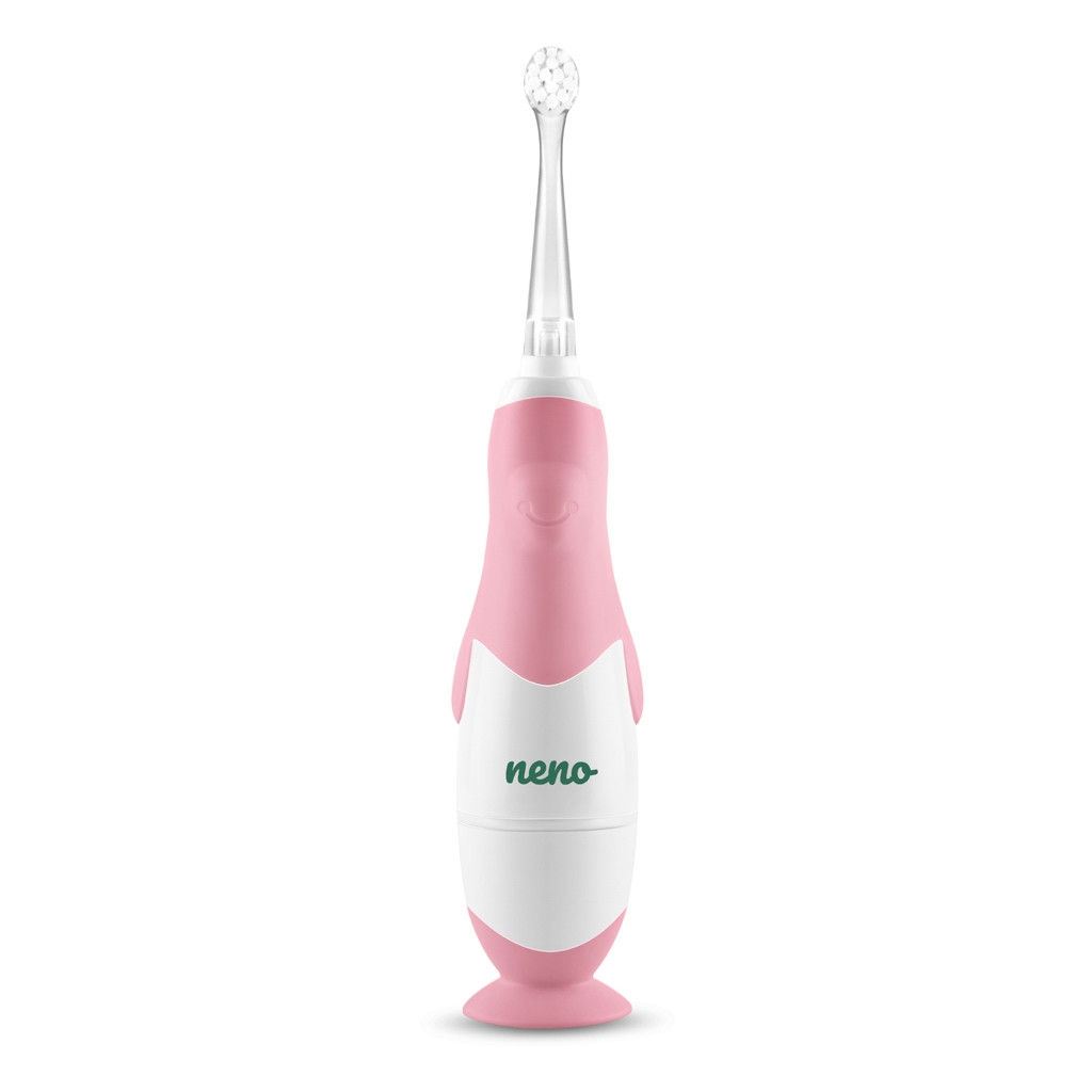 NENO Gyermek elektromos fogkefe Denti - rózsaszín 3m+