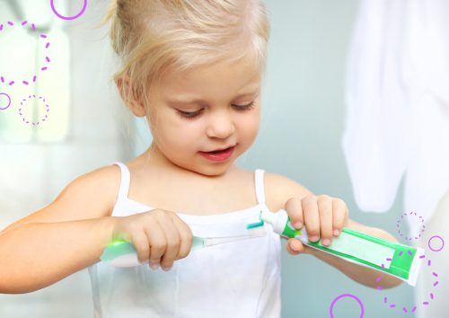 NENO Gyermek elektromos fogkefe Tutti - menta 3 éves kortól+