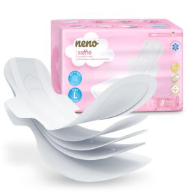 NENO Soffio szülés utáni betétek, szuper nedvszívó szárnyakkal és szag
