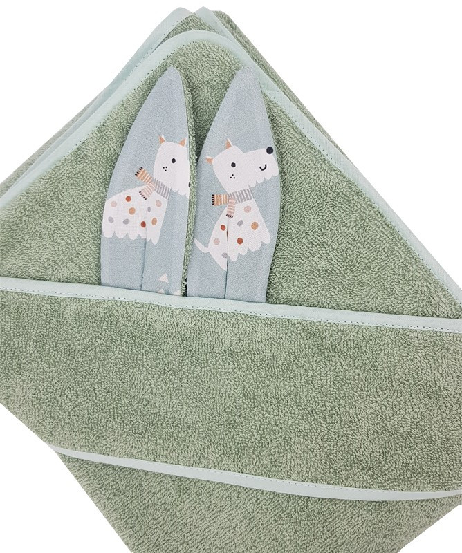EKO Fürdőlepedő Dogs Mint részlet