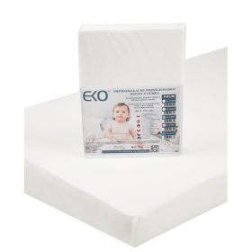 EKO Lepedő vízálló gumis jersey fehér 120x60 cm