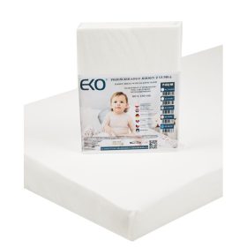 EKO Lepedő gumírozott jersey fehér 120x60 cm