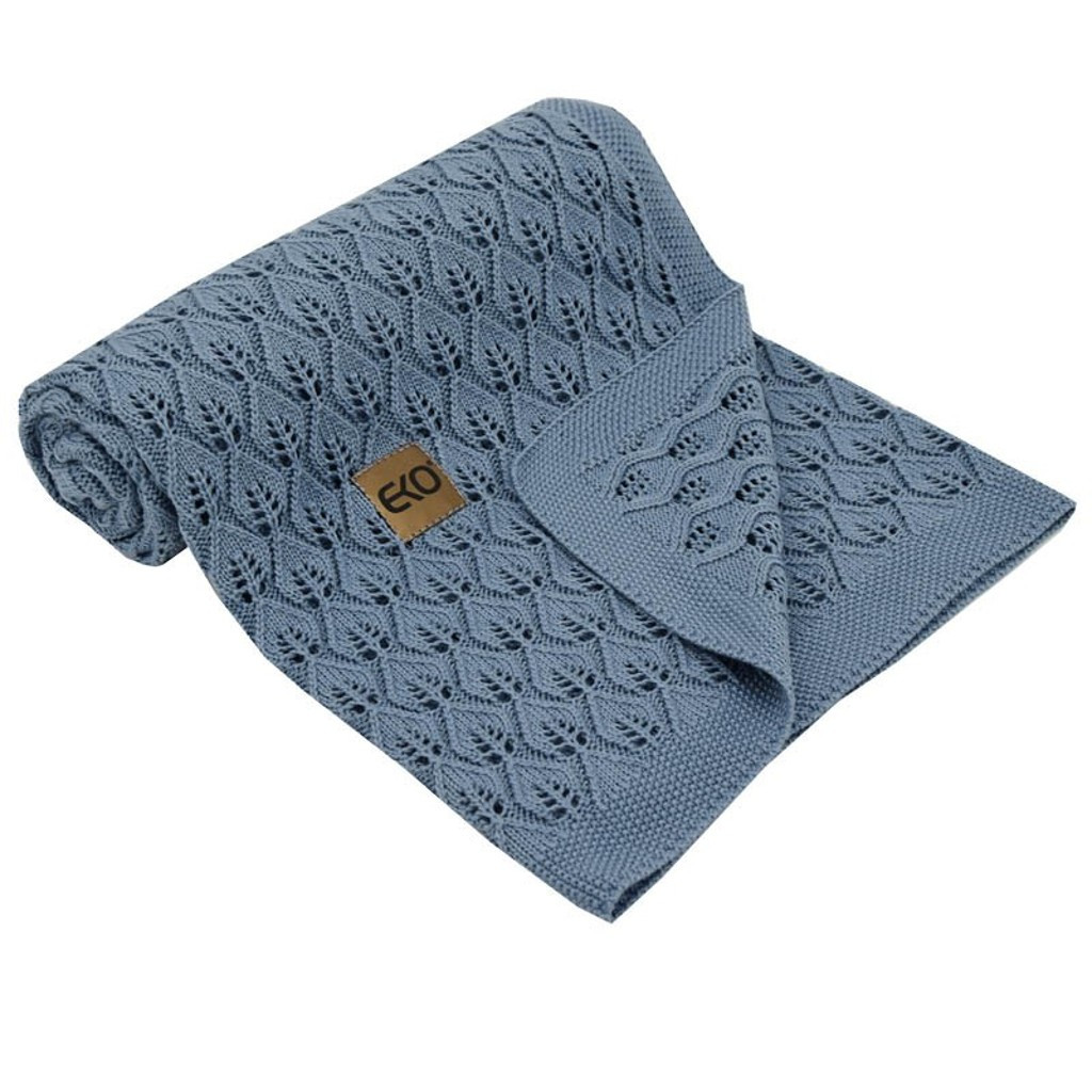 EKO Bambusz takaró Jeans 80x100cm - Könnyű és hordozható takaró