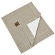 EKO Bambusz takaró szőrme béléssel Beige 100x80 cm