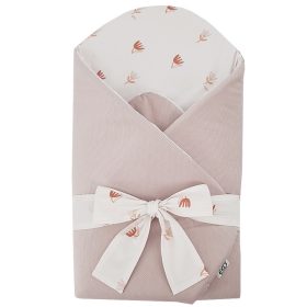 EKO Takaró pamutból velúrral és kókusz belsővel masnival Beige Meadow 