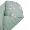 EKO Takaró pamutból kókusz kivehető betéttel VELVET Dogs Mint 75x75 cm