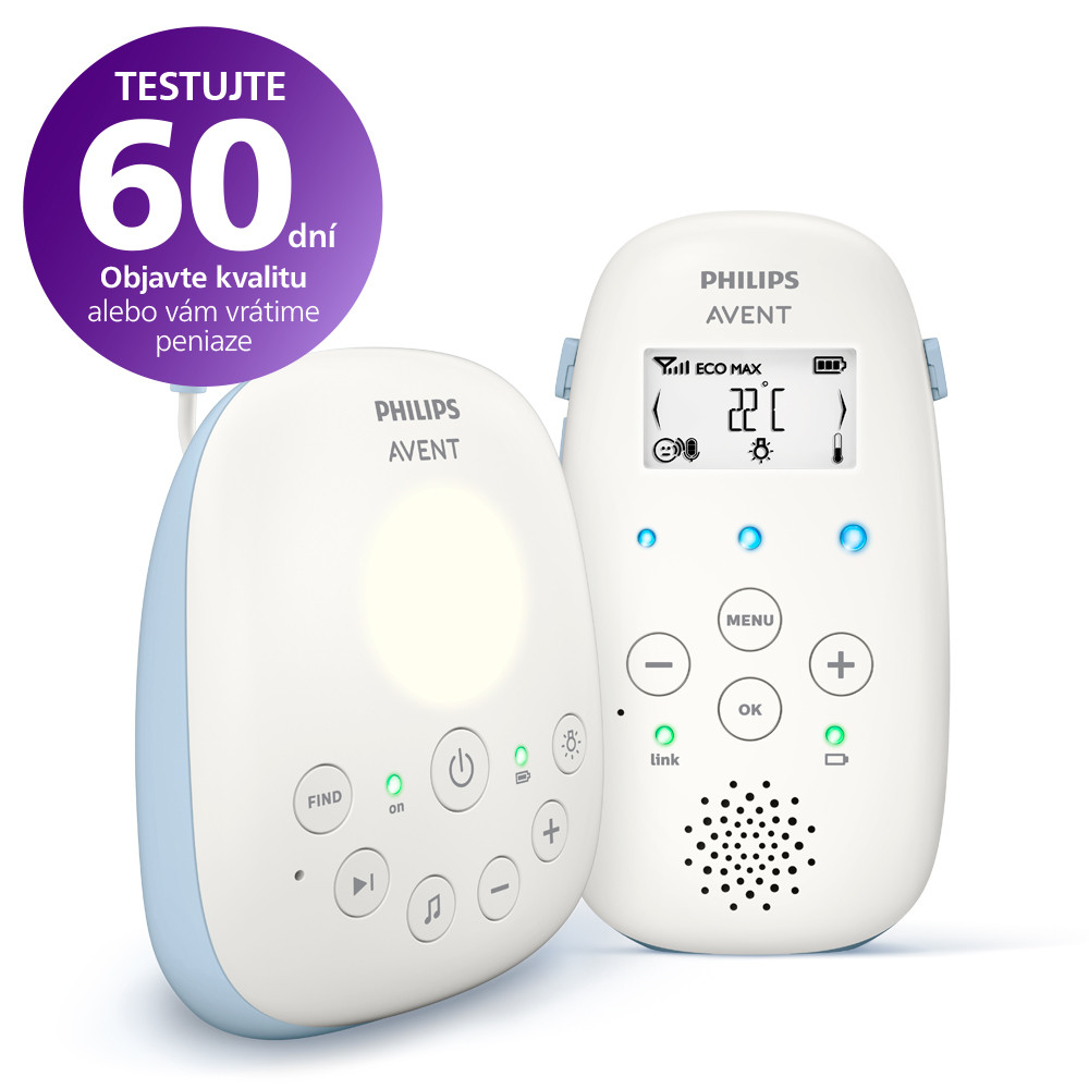 Philips AVENT SCD715 DECT Baby Monitor használat közben