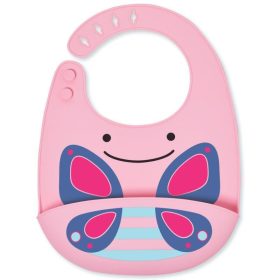 SKIP HOP Zoo Szilikon Előke Pillangó 6hó+