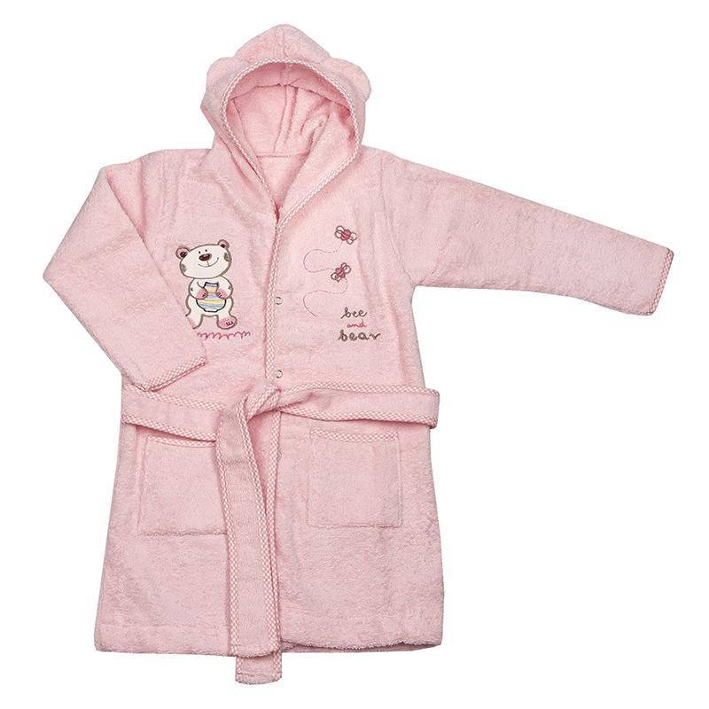 EKO Medvídek Pink köntös, méret 92 utazóágy