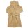 EKO Köntös pamutból kapucnival és fülekkel Beige méret S 80-86
