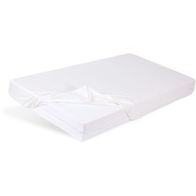 BABYMATEX Gumis vízálló lepedő Bamboo fehér 60x120cm
