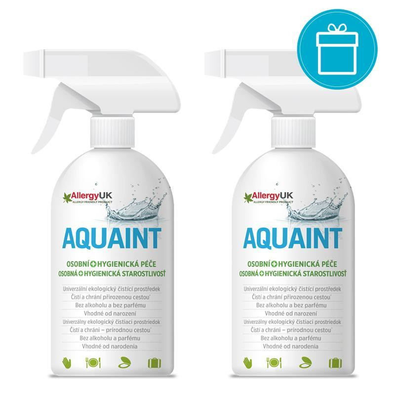 2x AQUAINT 500 ml utazóágy