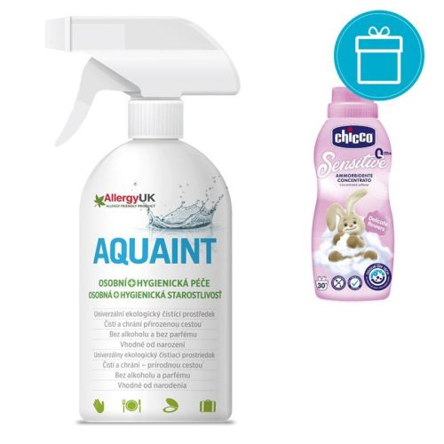 CHICCO Öblítő koncentrátum Virágölelés, 750 ml + AQUAINT 500 ml