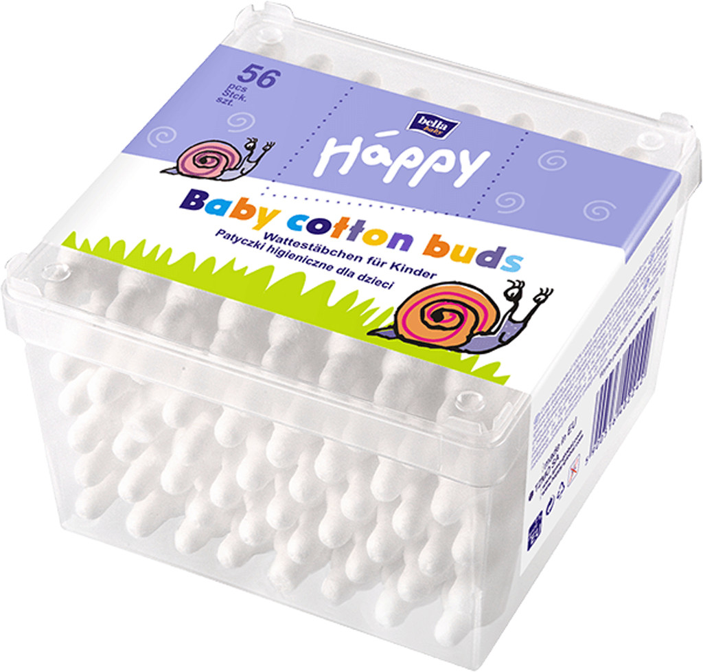 BELLA HAPPY vattapálcikák használat közben