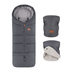 PETITE&MARS Téli szett Jibot 3in1 bundazsák + kézmelegítő kesztyű baba