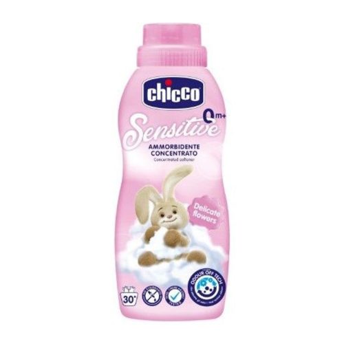CHICCO Sensitive gyermek mosószer 1,5 l + Koncentrált öblítő Virágos ölelés 750 ml