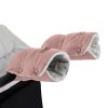 PETITE&MARS Téli szett Jibot 3in1 bundazsák + kézmelegítő kesztyű babakocsira Jasie Dusty Pink