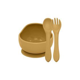 PETITE&MARS Szilikon 2 részes étkészlet TAKE&MATCH  tál + evőeszközök 