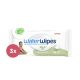3x WATERWIPES Nedves törlőkendők, műanyagmentes Soapberry 60 db ( 180 db )