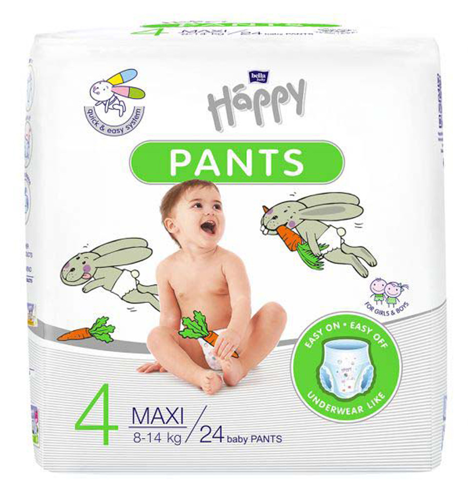 BELLA HAPPY Pants Pelenkanadrág használat közben