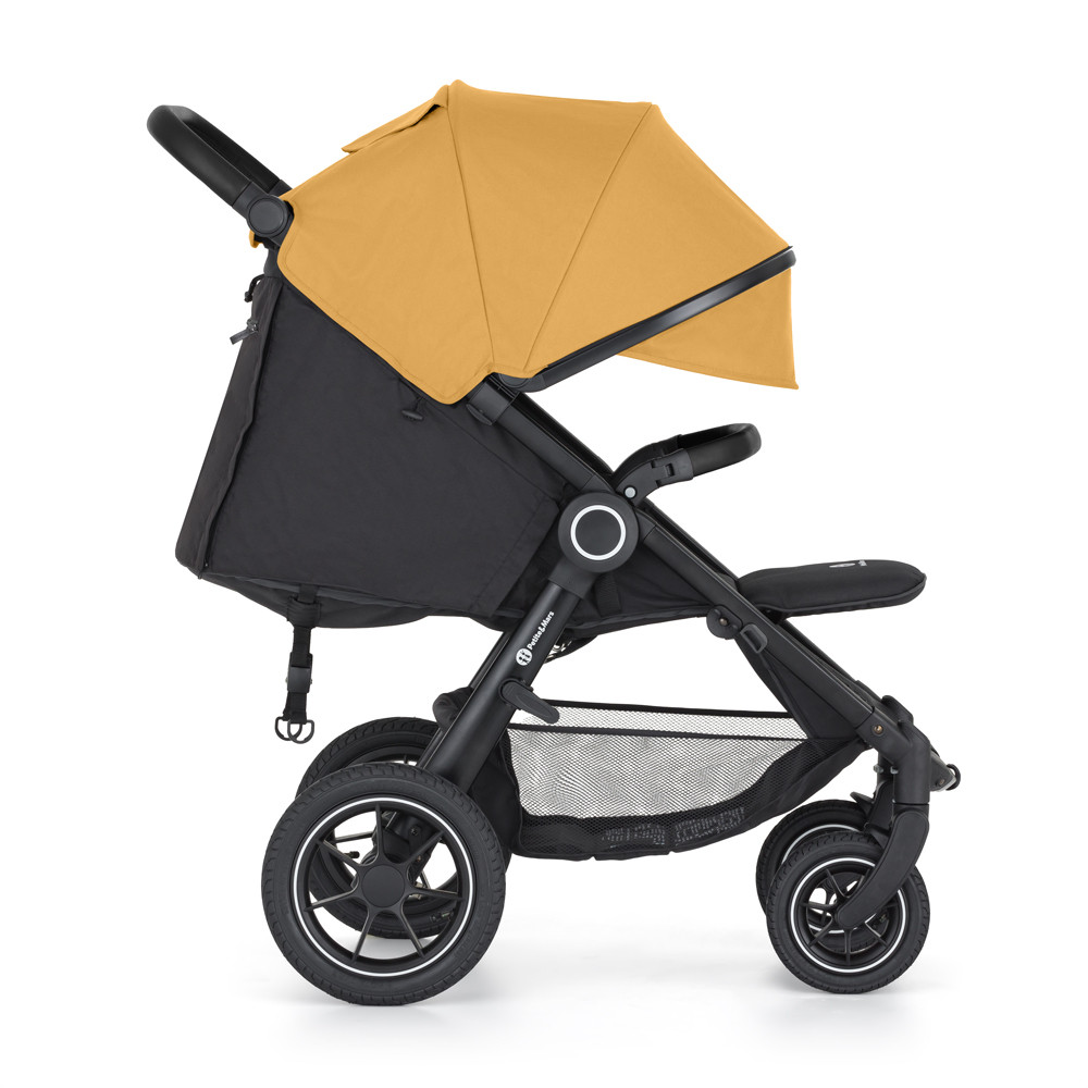 PETITE&MARS Sport babakocsi Street2 Air Black Dense Honey - Kényelem és biztonság