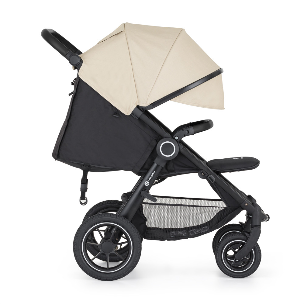PETITE&MARS Sport babakocsi Street2 Air Black Sahara Beige - Funkciók és előnyök