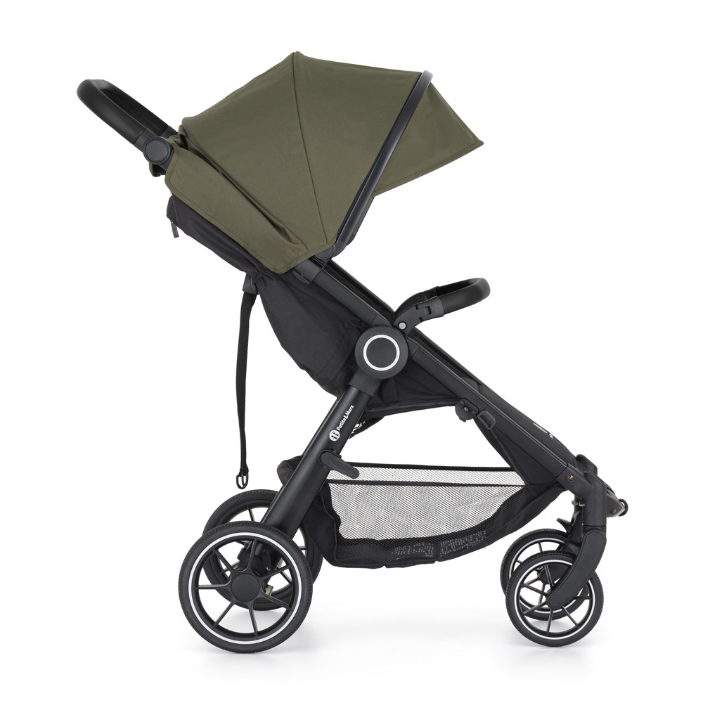 PETITE&MARS Sport babakocsi Street2 RWS Black Mature Olive - Összecsukva