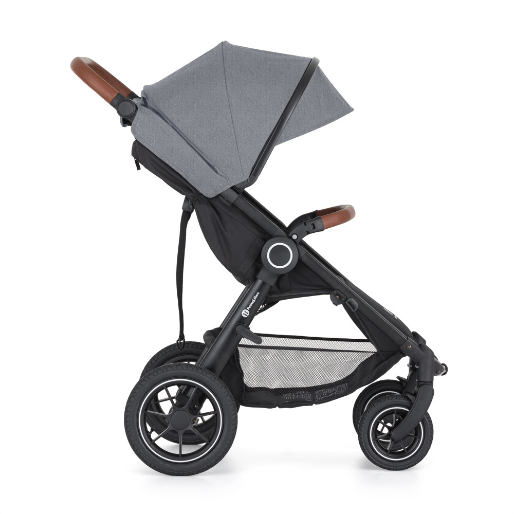 PETITE&MARS Sport babakocsi Street2 Air Oak Ultimate Grey - Összecsukva