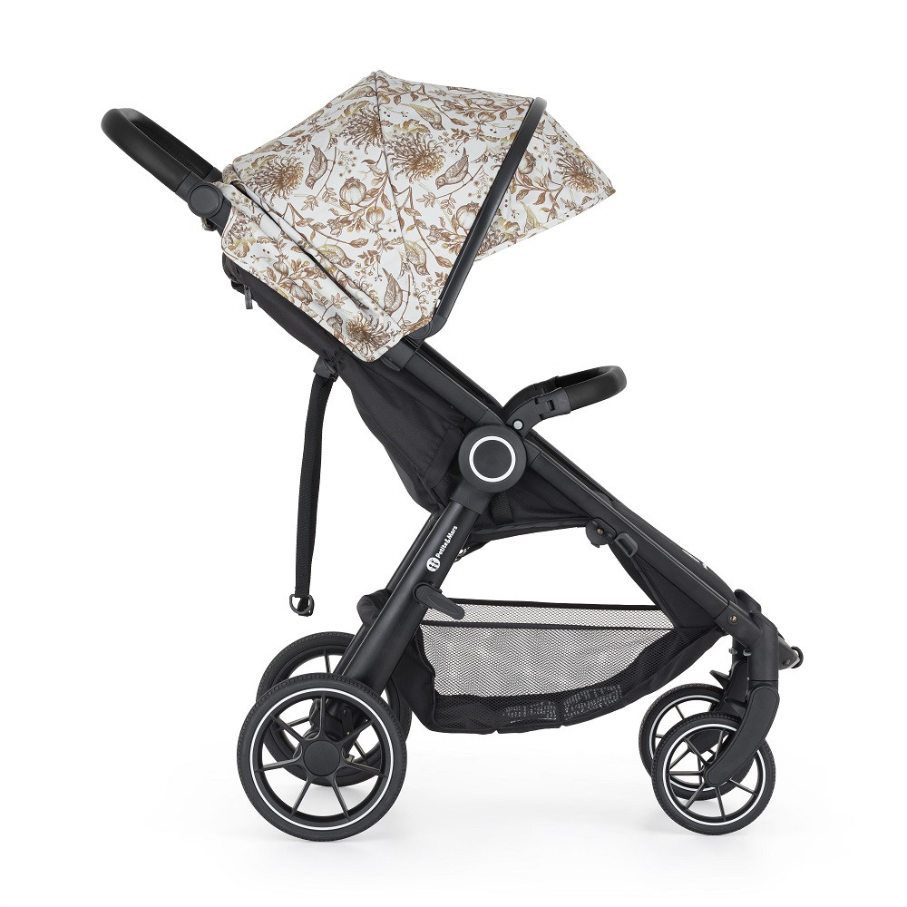 PETITE&MARS Sport babakocsi Street2 RWS Black Limited 100 Elegant Birds Complete - kompakt méret