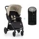 PETITE&MARS Sport babakocsi Airwalk2 Sahara Beige + PETITE&MARS Bundaz