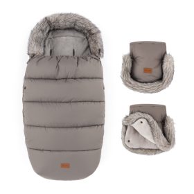 PETITE&MARS Téli szett Comfy 4in1 bundazsák + kézmelegítő kesztyű baba