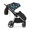 Petite&Mars Sport babakocsi Royal3 Silver Limited100 Jellyfish