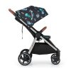 Petite&Mars Sport babakocsi Royal3 Silver Limited100 Jellyfish