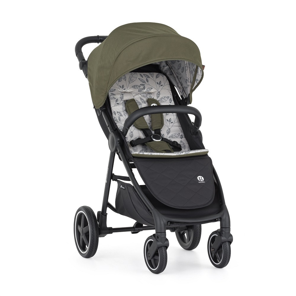 PETITE&MARS Sport babakocsi Royal3 Black Mature Olive - Kényelmes fekvőfelület
