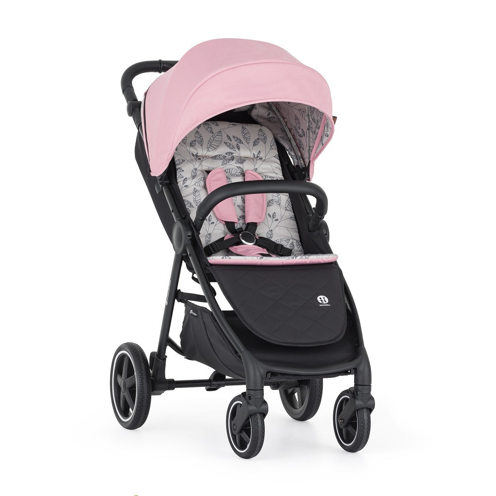 PETITE&MARS Sport babakocsi Royal3 Black Rose Pink - Összecsukva