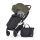 Petite&Mars Sport babakocsi Royal3 Silver Mature Olive