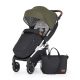Petite&Mars Sport babakocsi Royal3 Silver Mature Olive