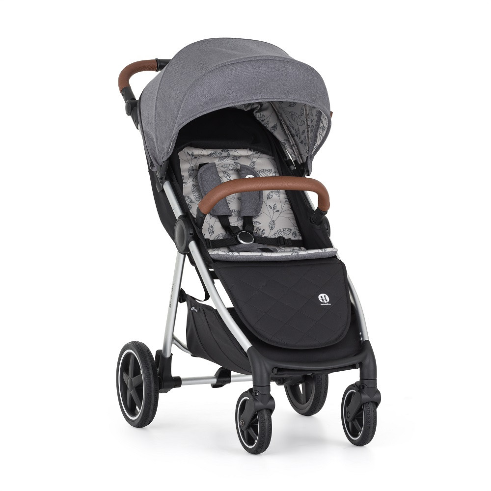 PETITE&MARS Sport babakocsi Royal3 SilverUltimate Grey - Összecsukott állapotban