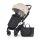 Petite&Mars Sport babakocsi Royal3 Silver Sahara Beige