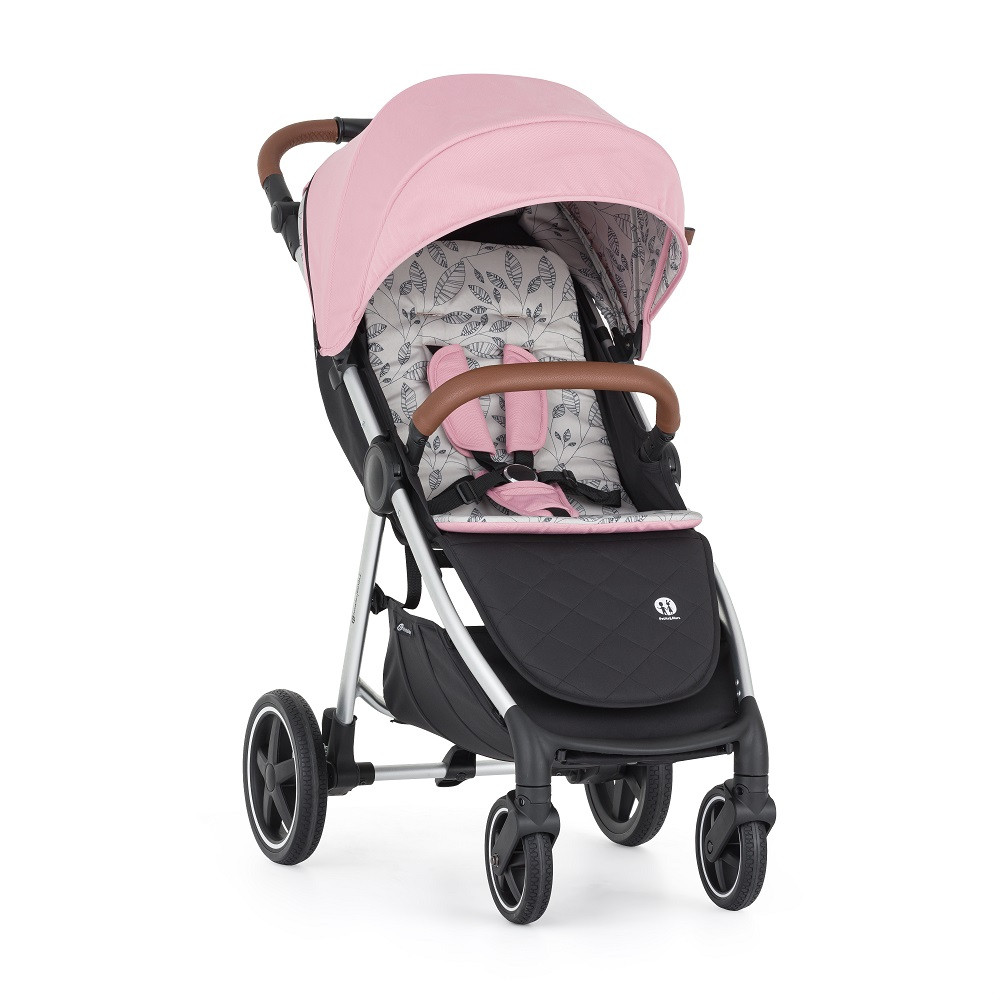 PETITE&MARS Sport babakocsi Royal3 Silver Rose Pink - kompakt méret