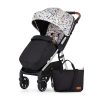 Petite&Mars Sport babakocsi Royal3 Silver Limited100 Tattoo