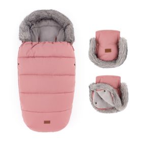 PETITE&MARS Comfy 4v1 téli bundazsák szett + babakocsi kézmelegítő Fur