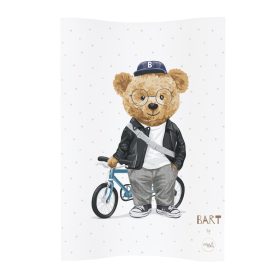 CEBA BABY Pelenkázó alátét 2-szegélyes puha (48x70) Cosy Fluffy Puffy 