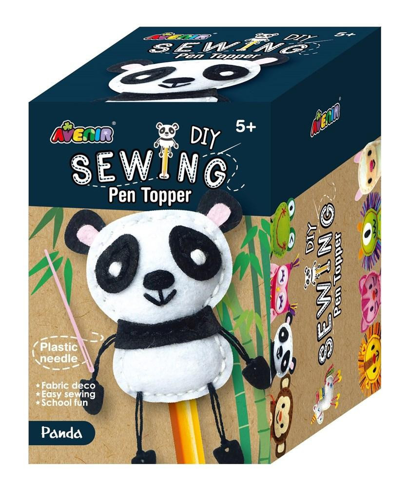 Panda Avenir plüss ceruzadísz varrás készlet